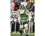 SPARTY MICHIGAN STATE UNIVERSITY'S MOSCOT - Detroit News Photography